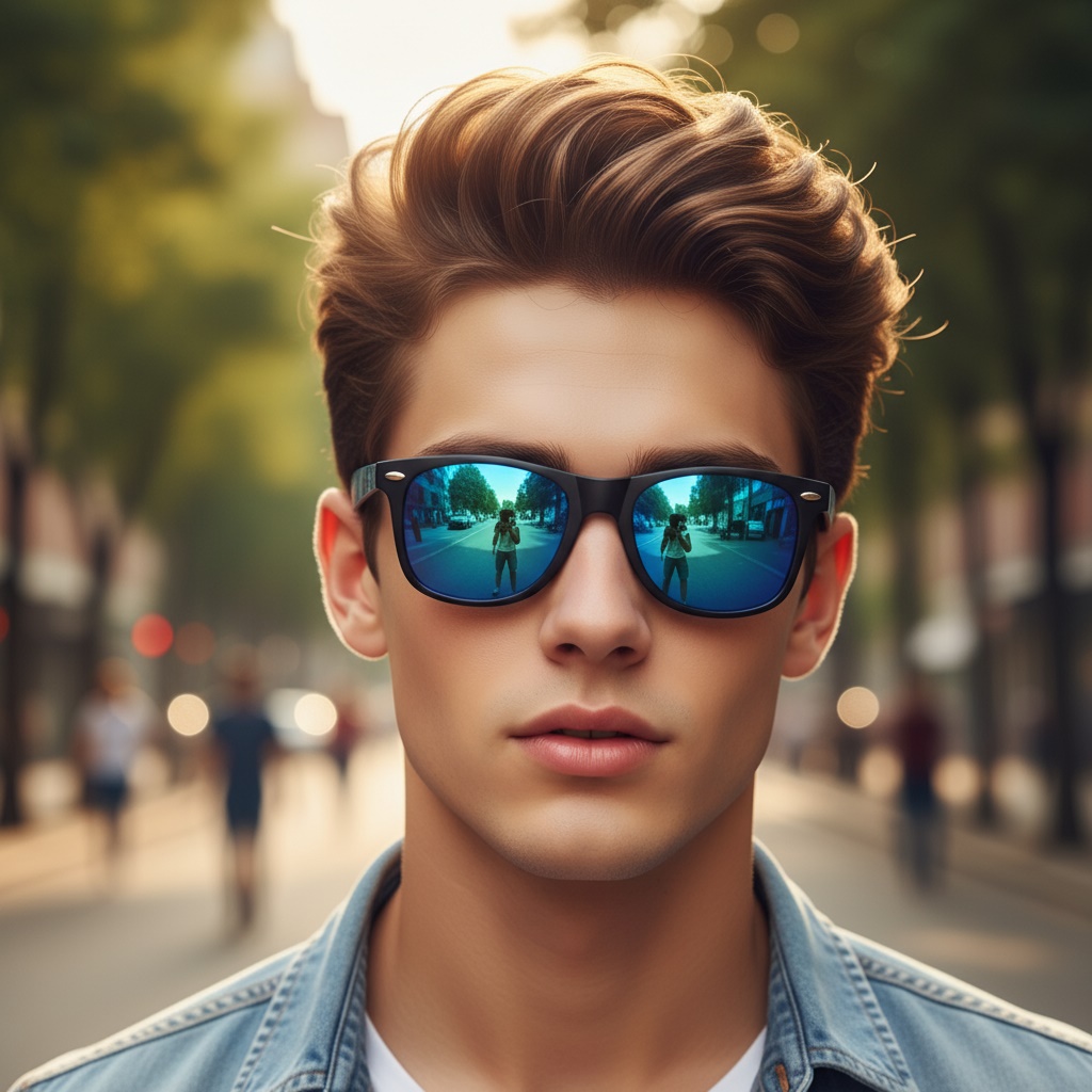 عینک اسپرت پسرانه هاوایی رنگ آبی بسیار جذاب 1003 عینک اسپرت پسرانه هاوایی رنگ آبی بسیار جذاب 1003