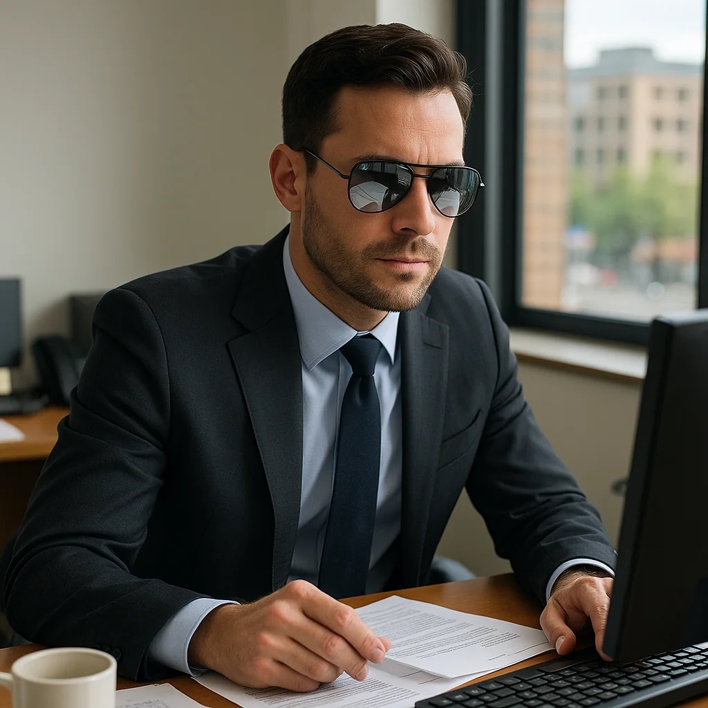 عینک ری بن مردانه فریم مشکی و لنز جیوهای روشن 1414 عینک ری بن مردانه فریم مشکی و لنز جیوهای روشن 1414